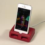 Iphone 5 Dock In Red